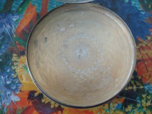 Пудреница "Москва" 875 проба.