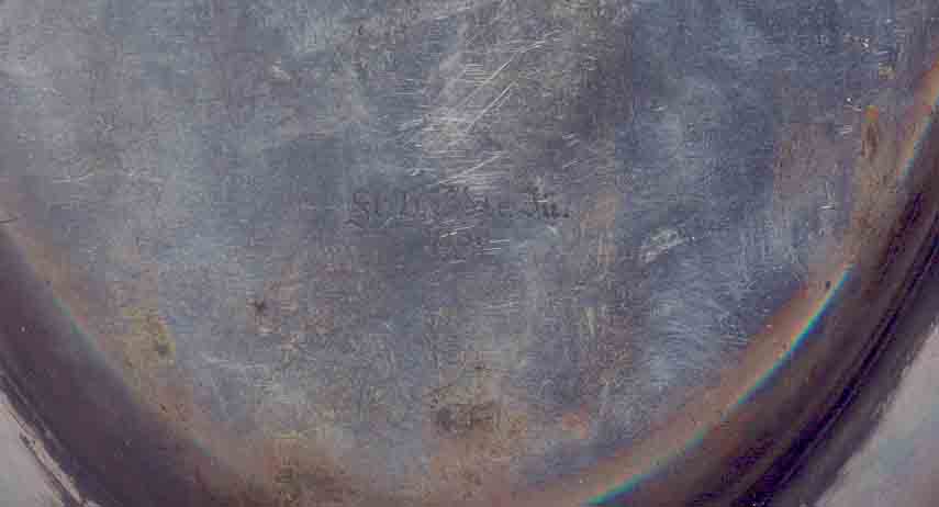 блюдо овальное, металл, рейх, Люфтваффе, 1936г.